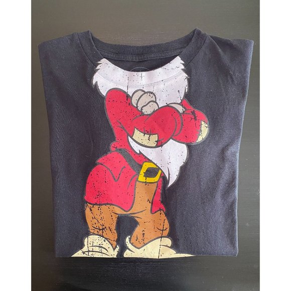 GRUMPY TSHIRT - Mens XL - Always Grumpy - Disney - Black - Excellent Condition - Picture 1 of 10